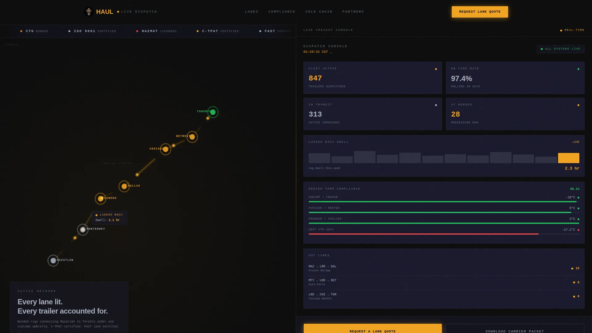 Freight & Cargo Careers Website Template