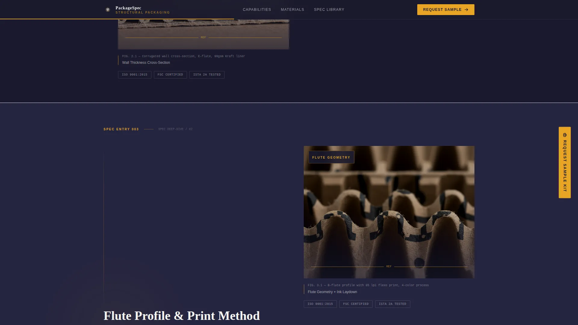 Packaging & Shipping Pricing Website Template
