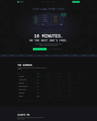 Warehouse & Distribution Professional Website Template