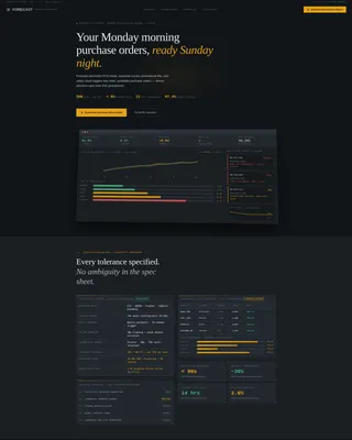 Supply Chain Technology Professional Website Template