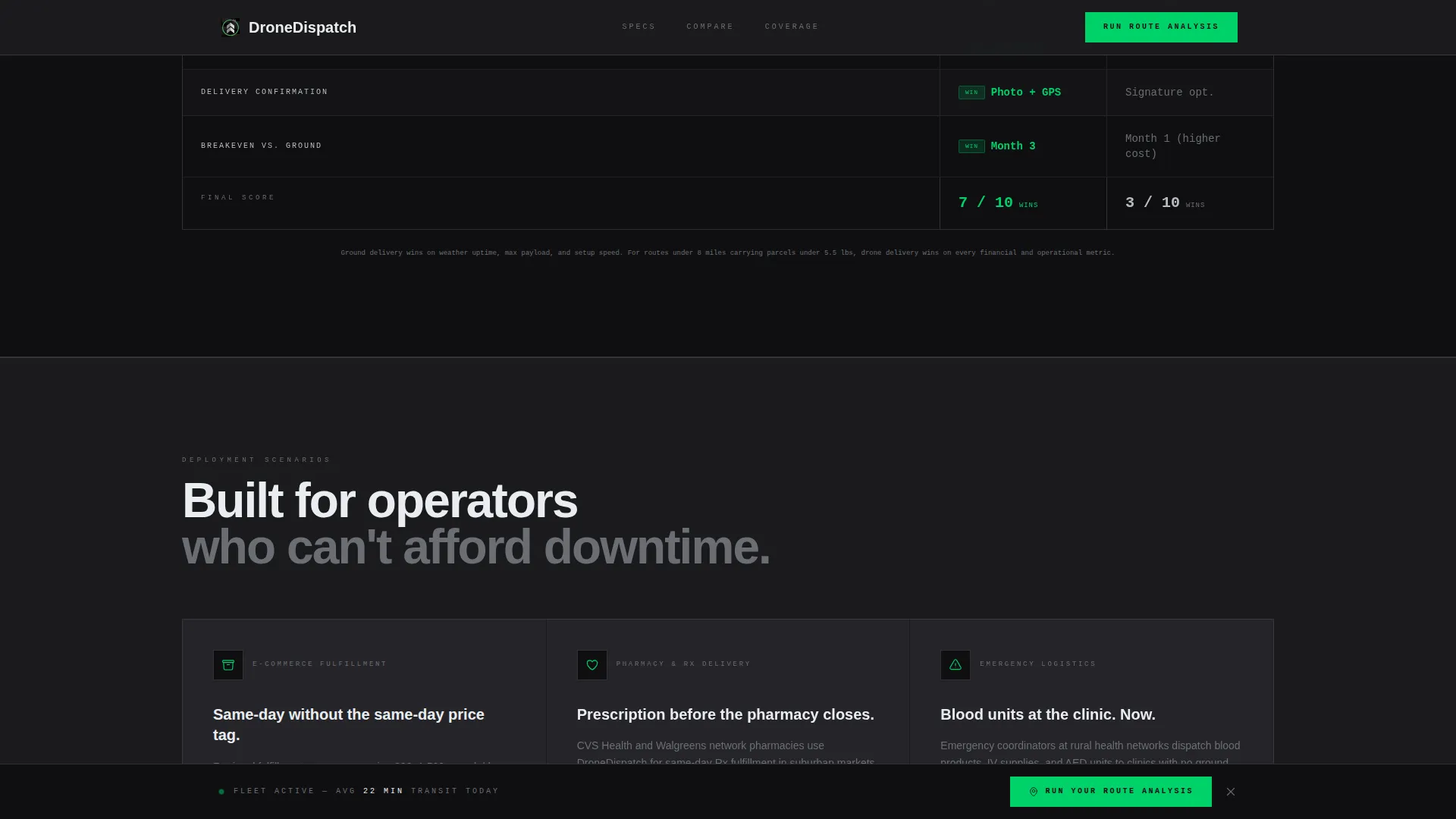 Last-Mile & Delivery Directory Website Template