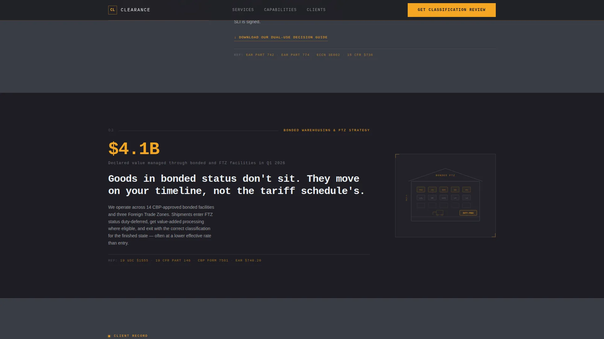 Elite Import Export Compliance | Free Website Template | Rocket