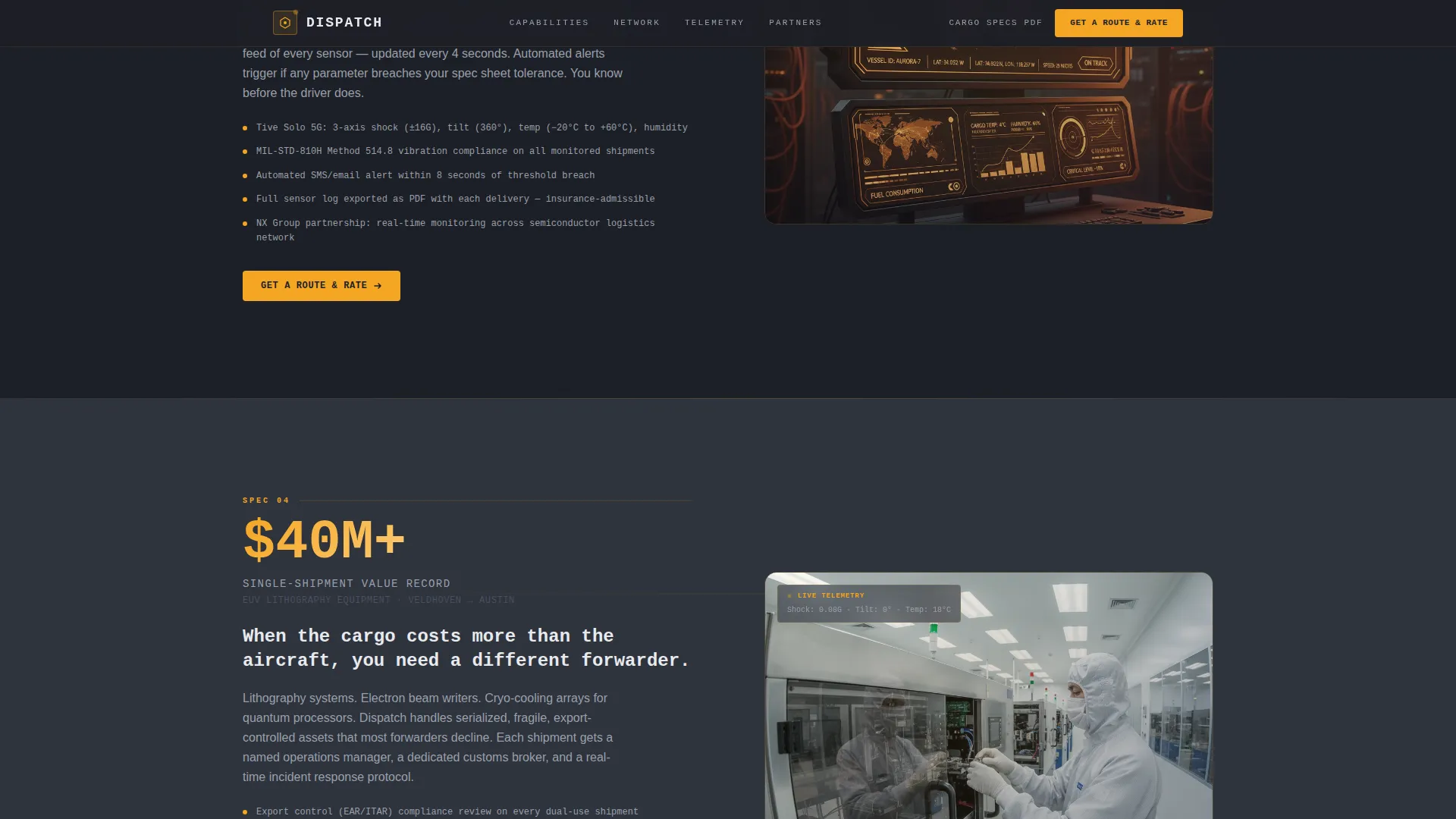 Highvalue Logistics | Free Website Template | Rocket