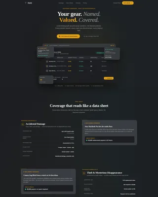 Modern & | Free Website Template | Rocket