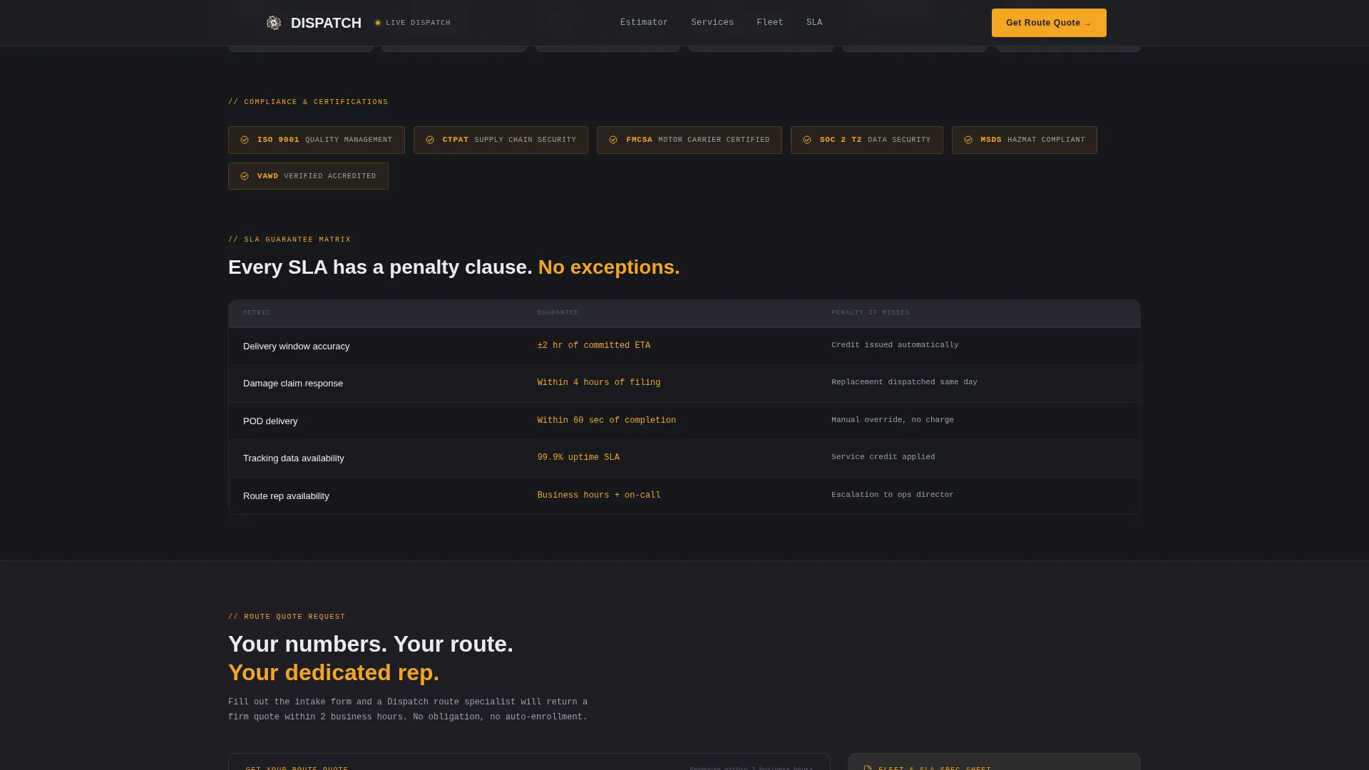 Highvalue Lastmile | Free Website Template | Rocket
