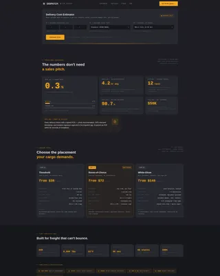 Highvalue Lastmile | Free Website Template | Rocket