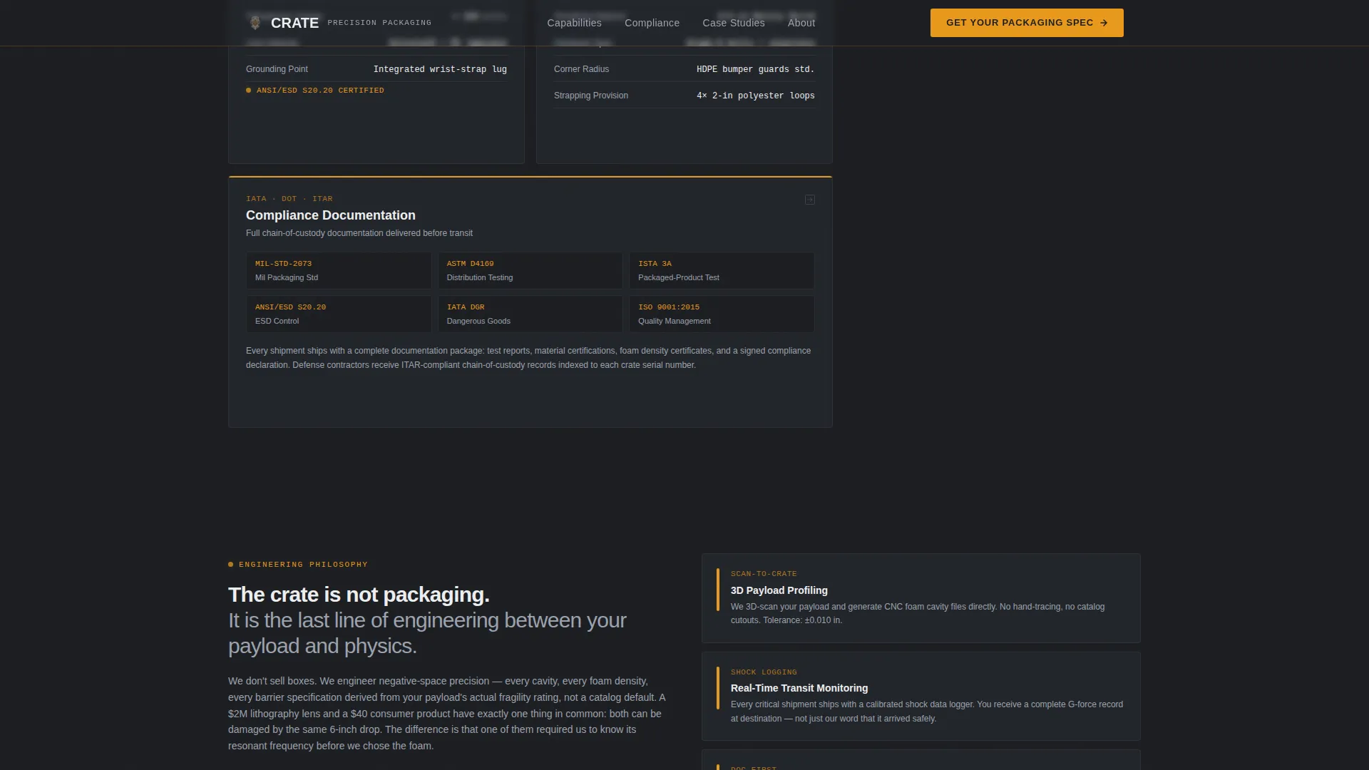Precision Electronicspackaging | Free Website Template | Rocket