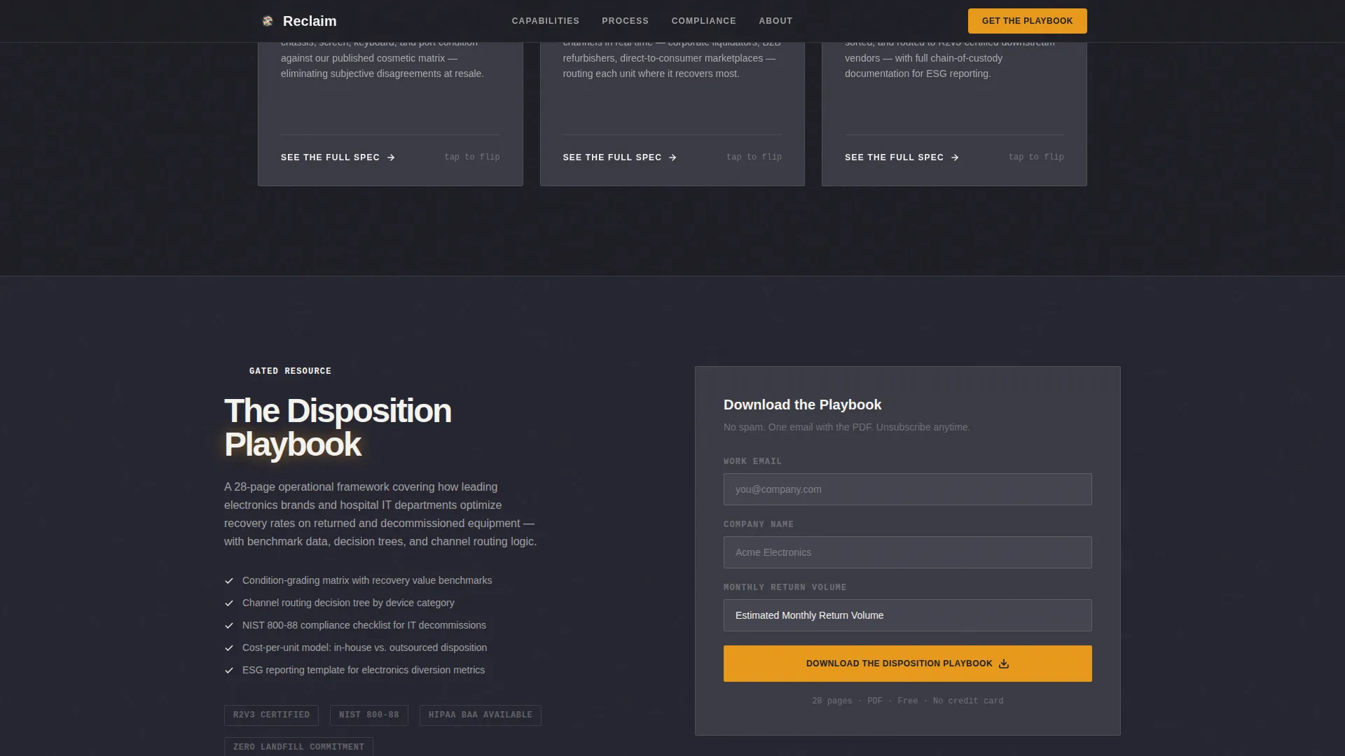 Precision Reverselogistics | Free Website Template | Rocket