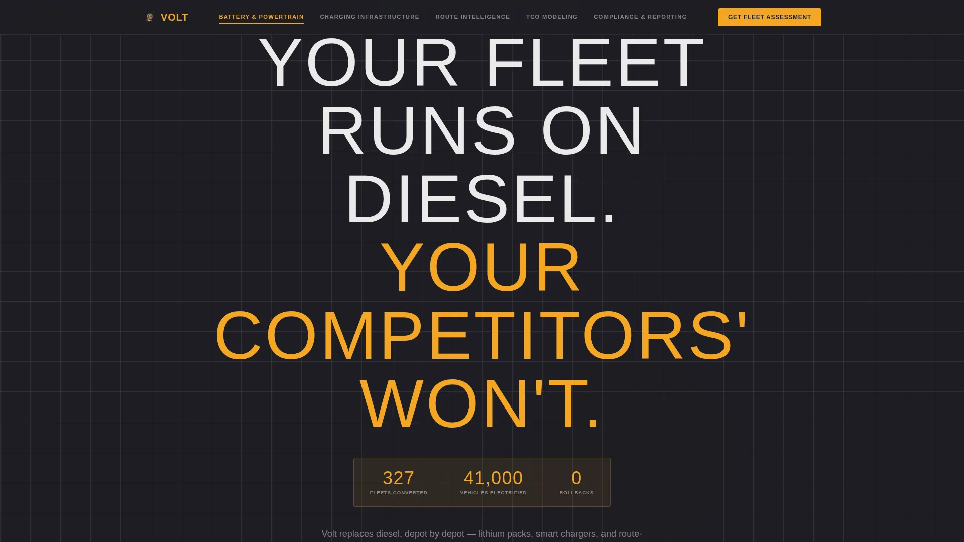 Advanced Fleet & Transportation Management Privacy Policy & Terms Website Template