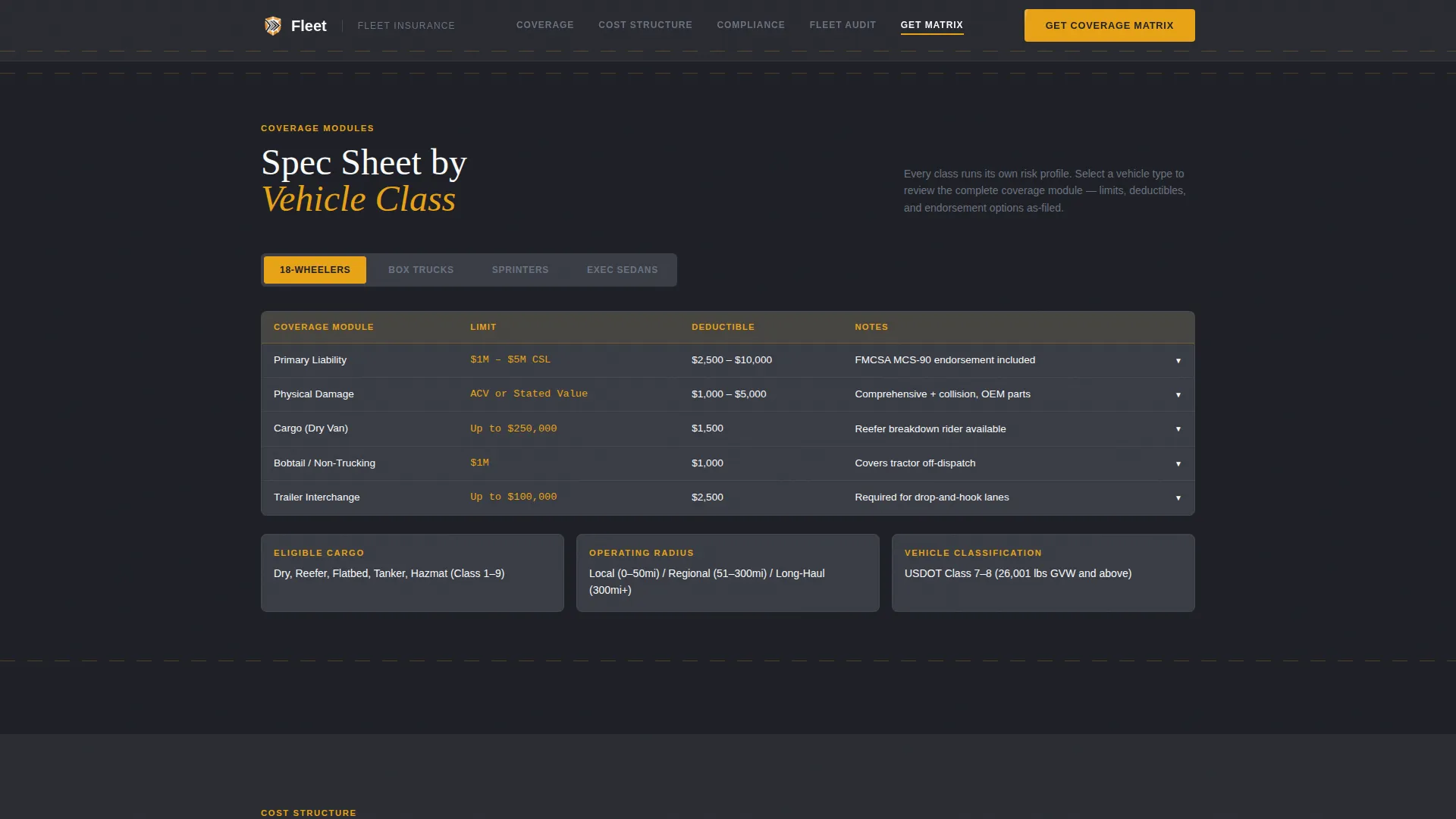 Fleet & Transportation Management Privacy Policy Website Template