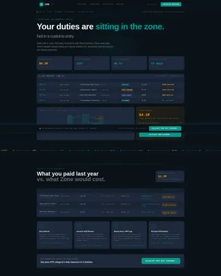 Customs & Trade Directory Website Template