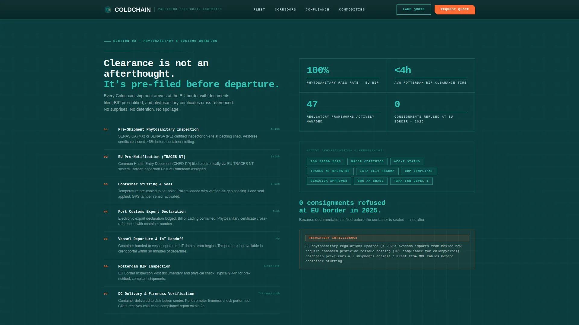 Precision Freight | Free Website Template | Rocket