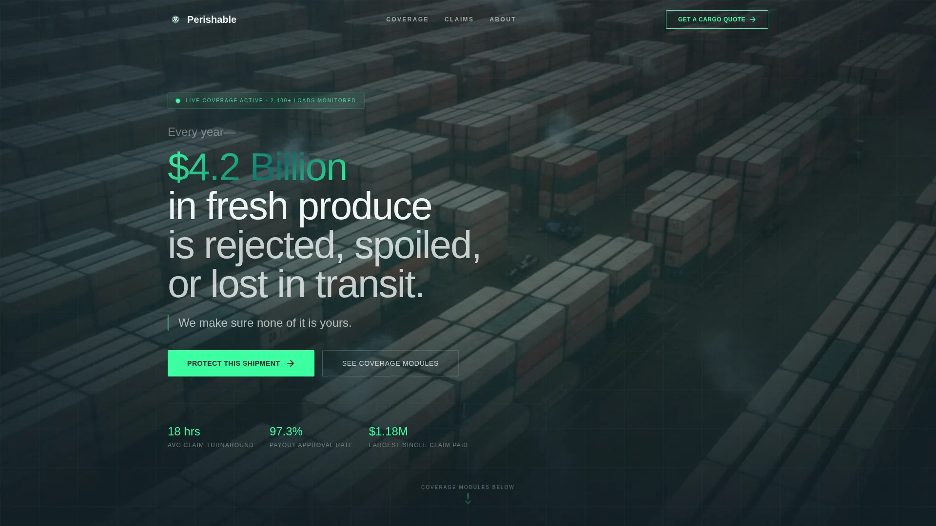 Precision Produce | Free Website Template | Rocket