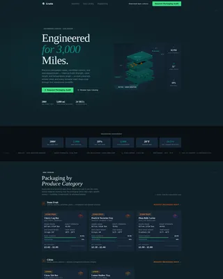 Precision Produce | Free Website Template | Rocket
