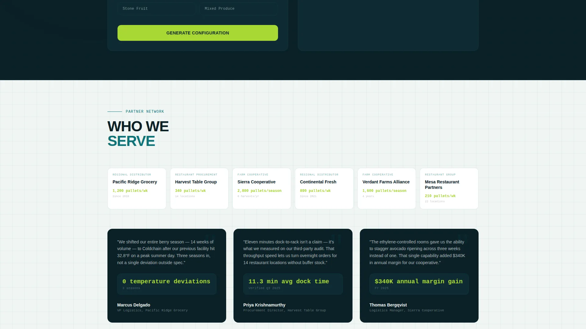Precision Freshproduce | Free Website Template | Rocket