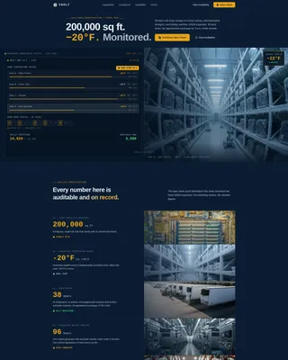 Certified Coldstorage | Free Website Template | Rocket