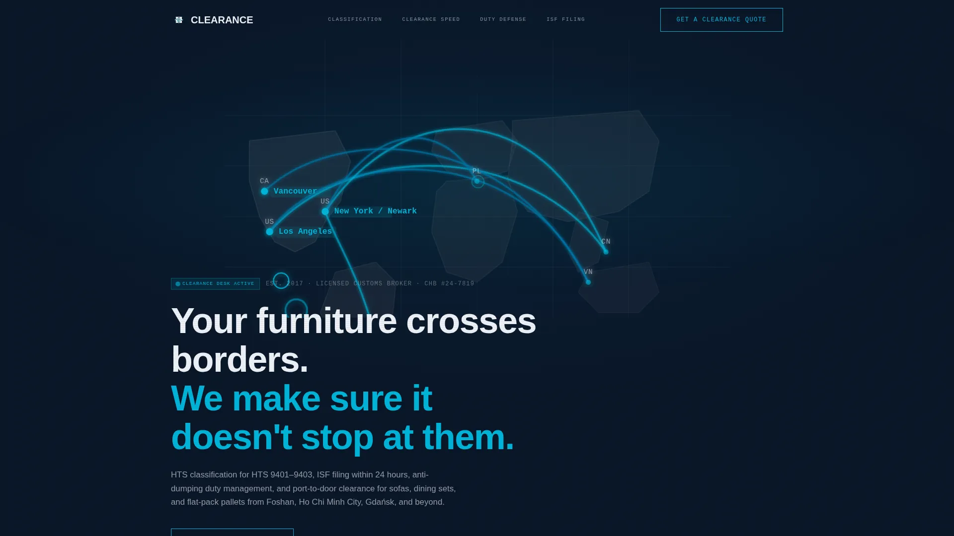 Certified International Trade | Free Website Template | Rocket