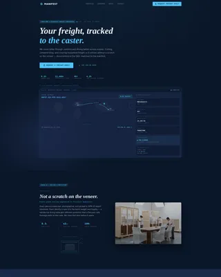 Precision Freight | Free Website Template | Rocket