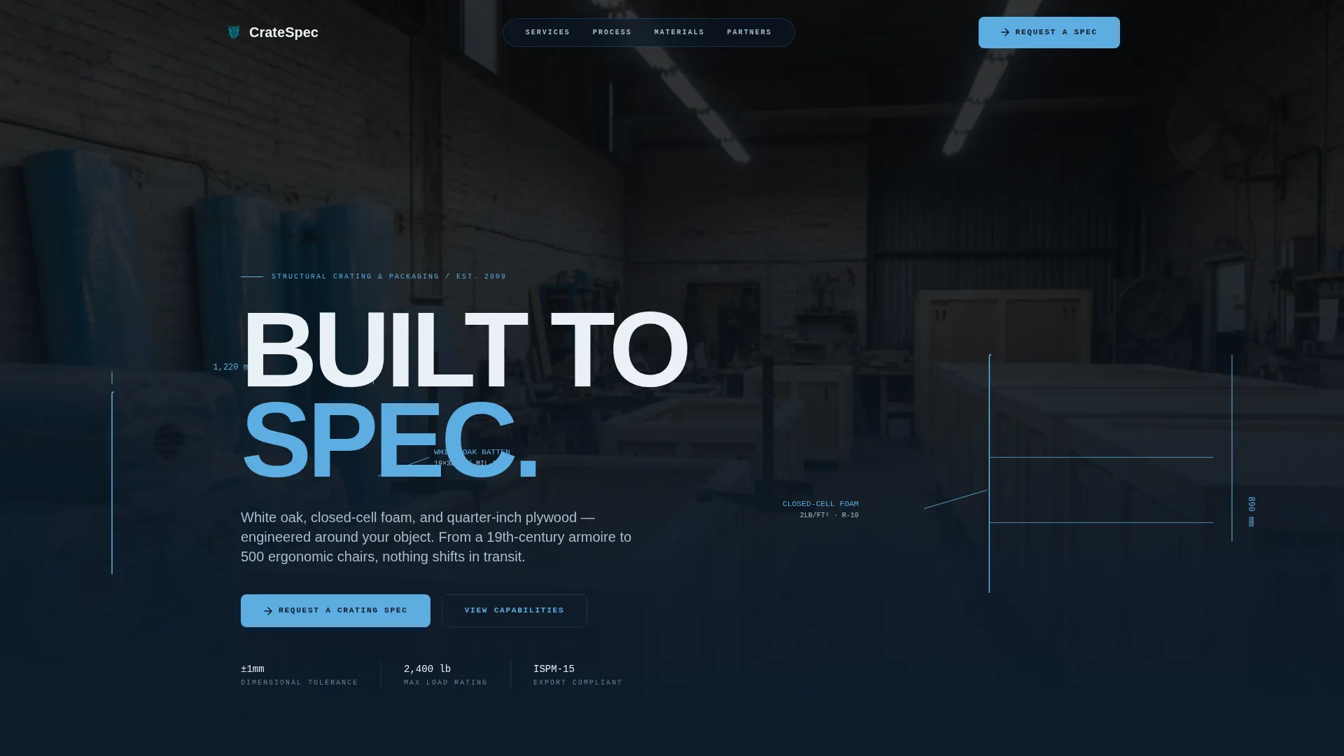 Precision Packaging | Free Website Template | Rocket