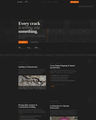 Concrete Products Professional Website Template