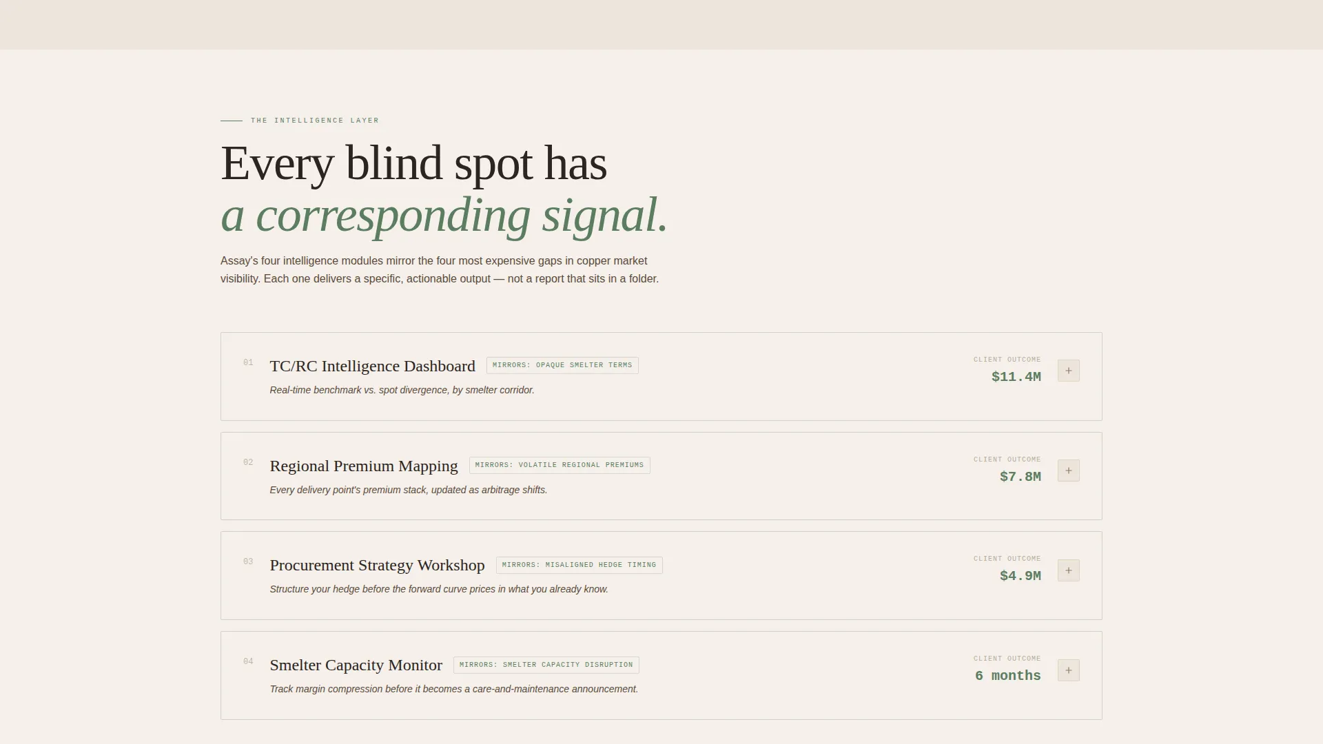 Copper Consultancy Landing Page Template