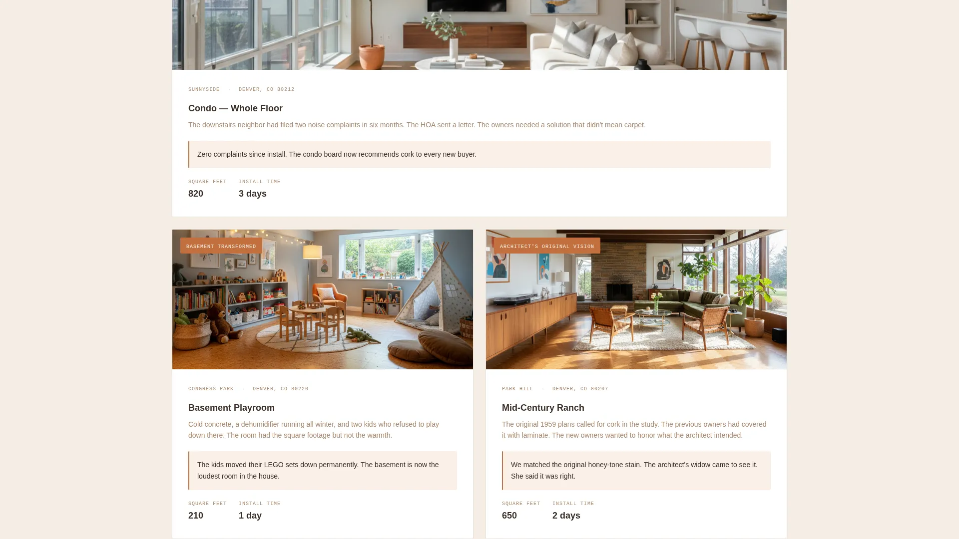 Installer Landing Page Template, Quiz & Local Proof