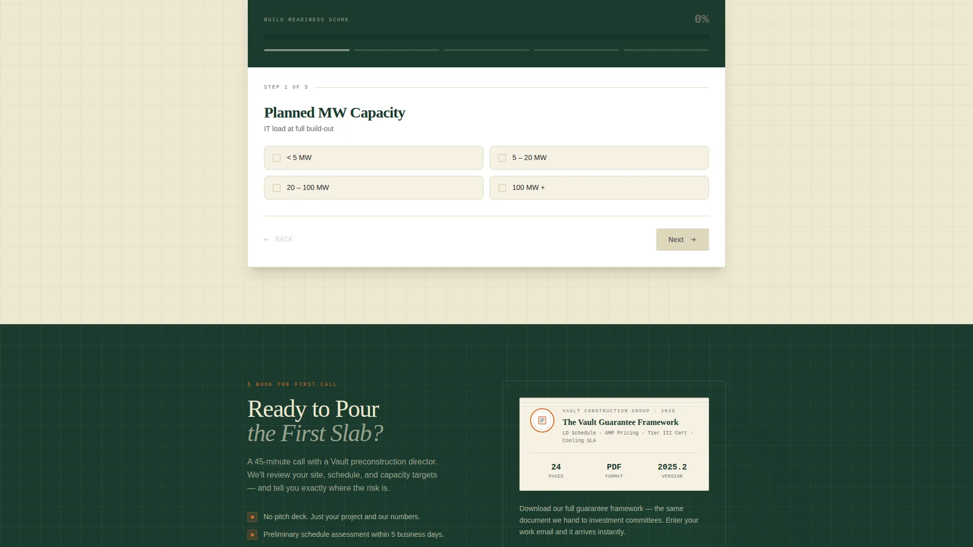 Specialty Construction Professional Website Template