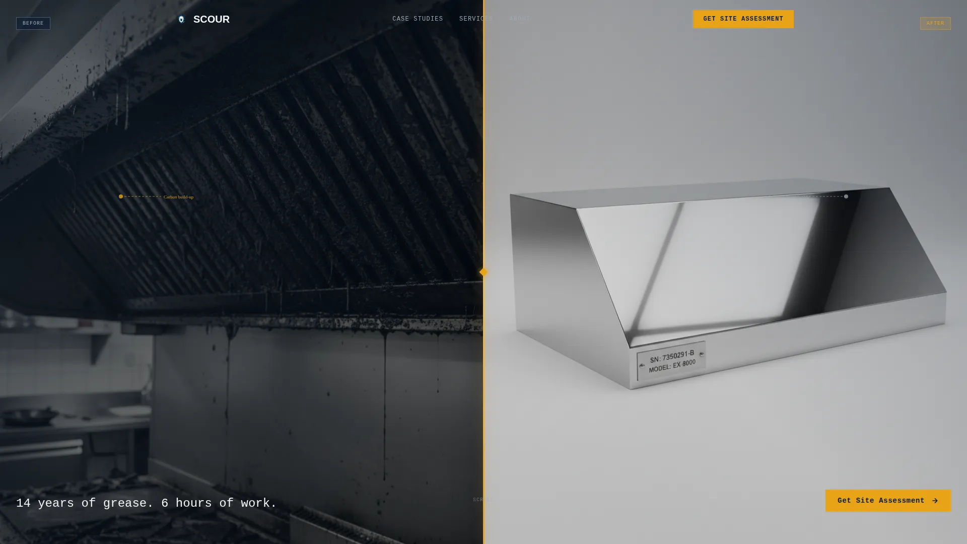 Precision Deep Cleaning Service Landing Page Template