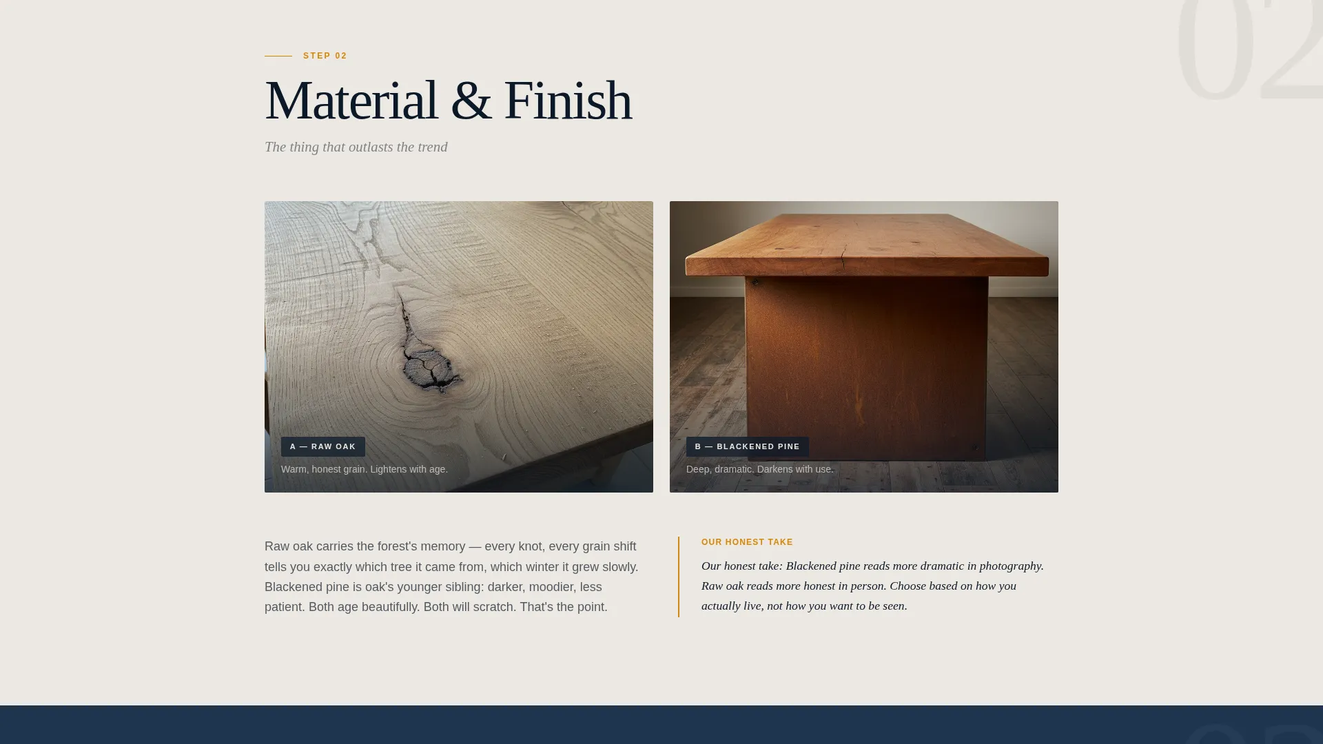Industrial Dining Room Furniture Landing Page Template