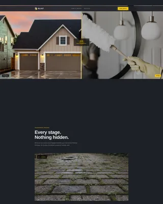 Driveway Renovation Careers & Recruitment Website Template