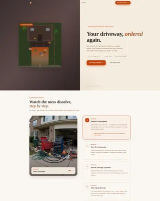 Specialist Driveway Renovation Appointment Booking Website Template