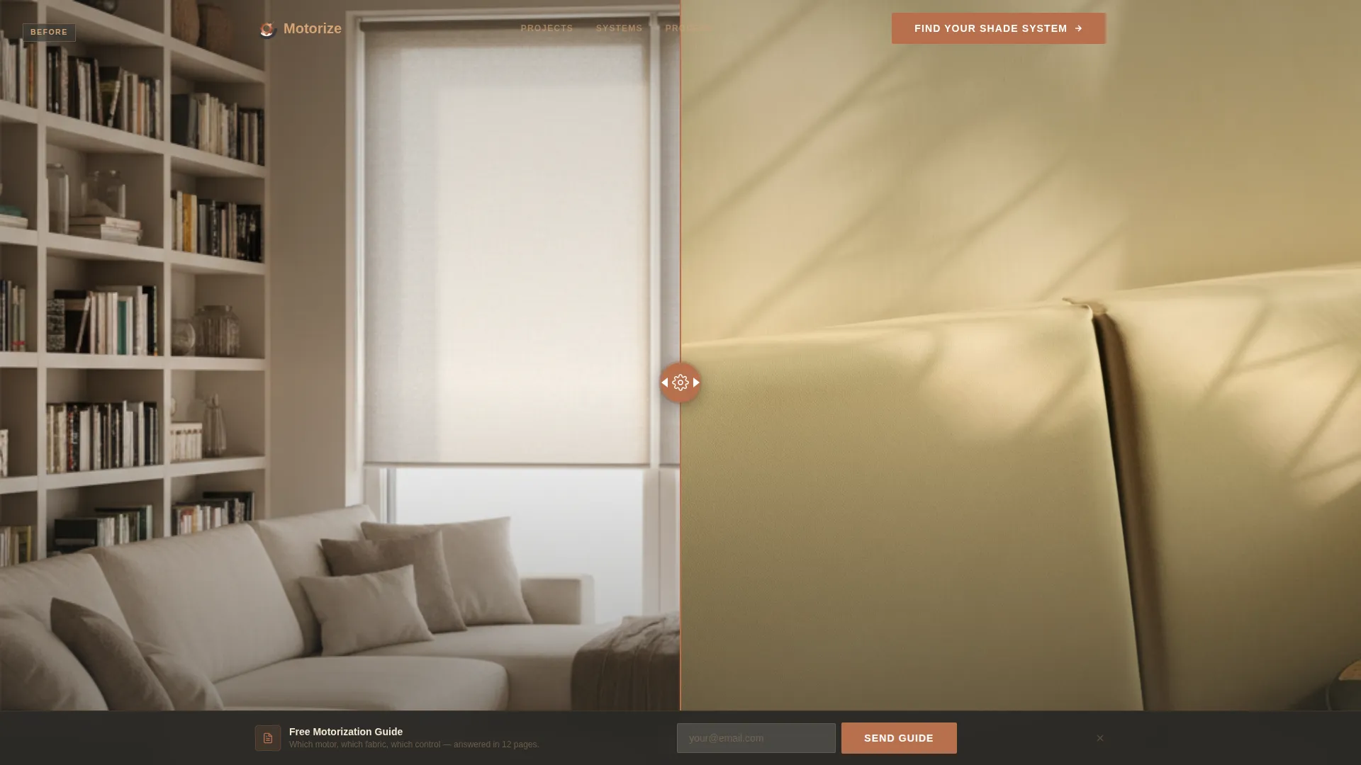 Electric Shades Landing Page Template