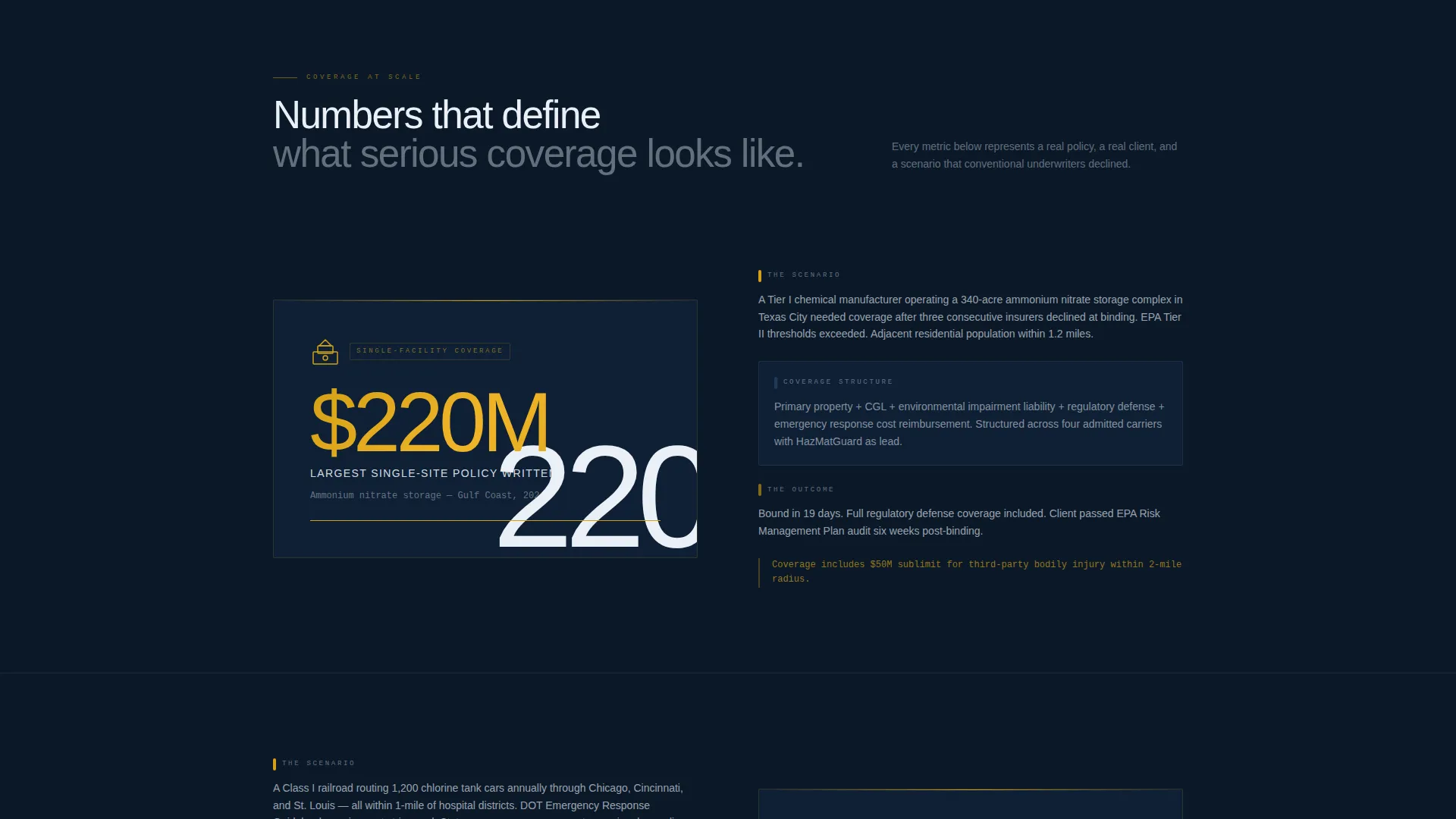 Authoritative Risk | Free Website Template | Rocket