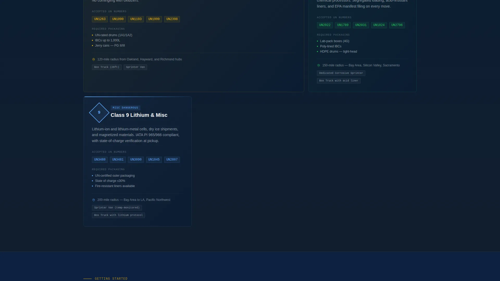 Compliant Hazmat | Free Website Template | Rocket