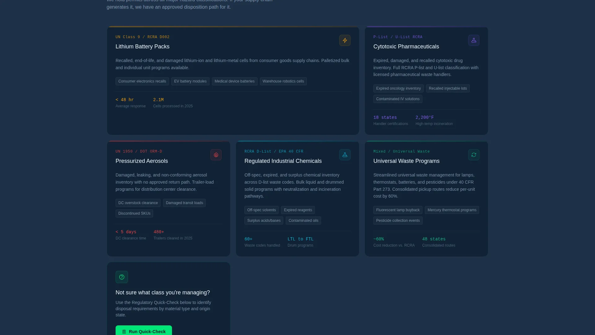 Certified Hazmat | Free Website Template | Rocket