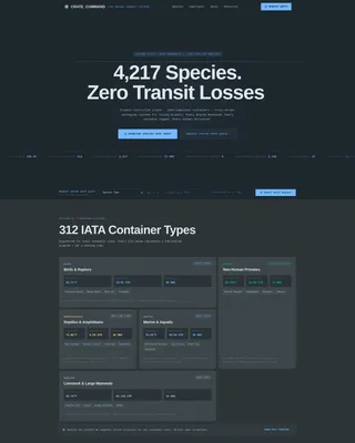 Precision Animallogistics | Free Website Template | Rocket