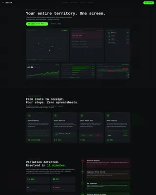 Tobacco Vertical SaaS Privacy Policy Website Template