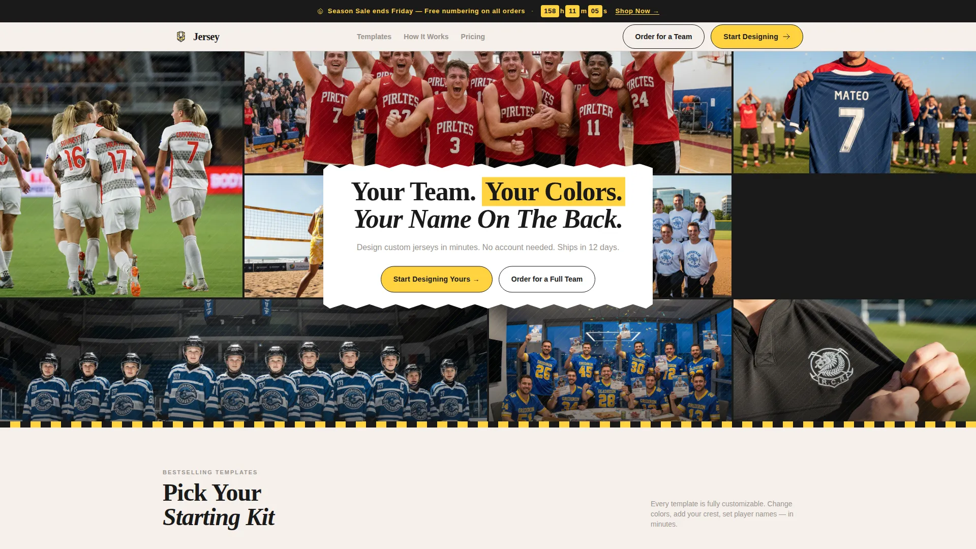 Niche & Artisan Products Professional Website Template