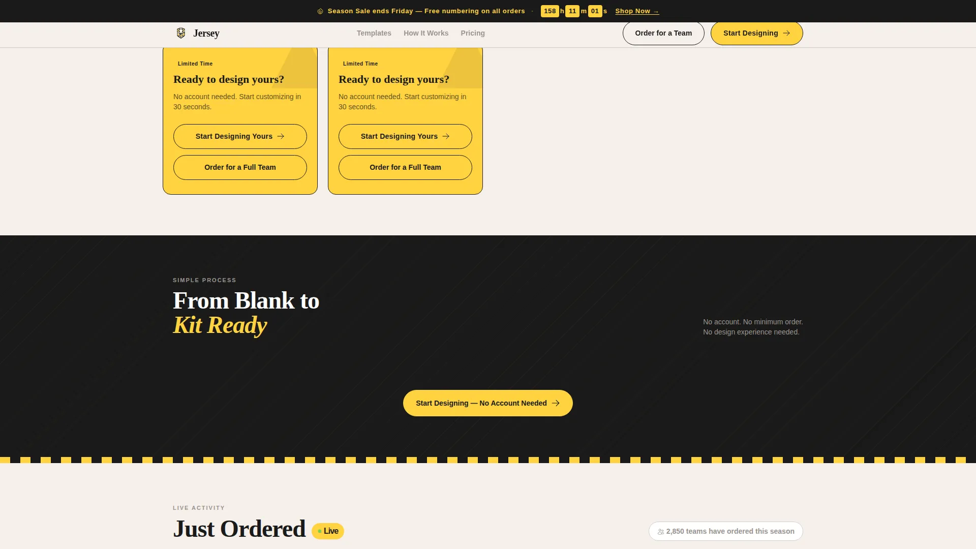 Niche & Artisan Products Professional Website Template