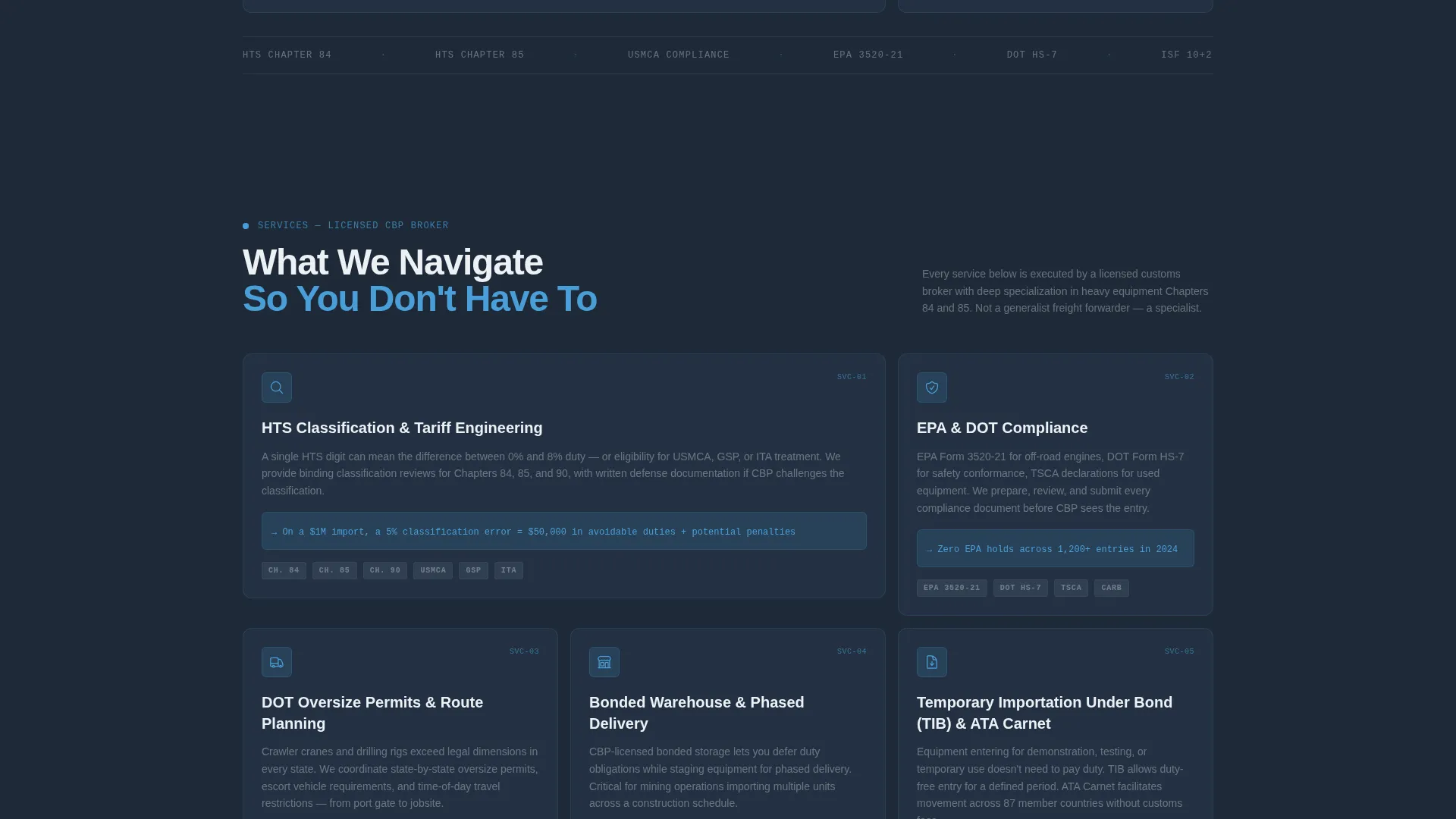 Precision Equipment | Free Website Template | Rocket