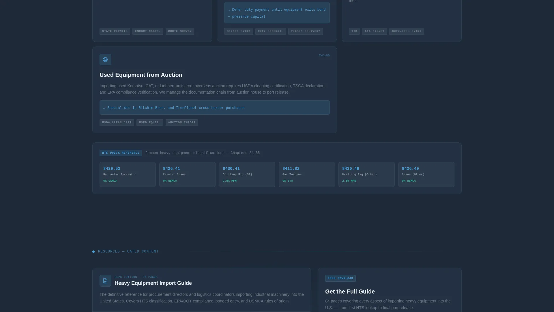 Precision Equipment | Free Website Template | Rocket