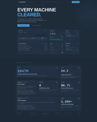 Precision Equipment | Free Website Template | Rocket