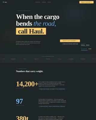 Reliable Heavyequipment | Free Website Template | Rocket