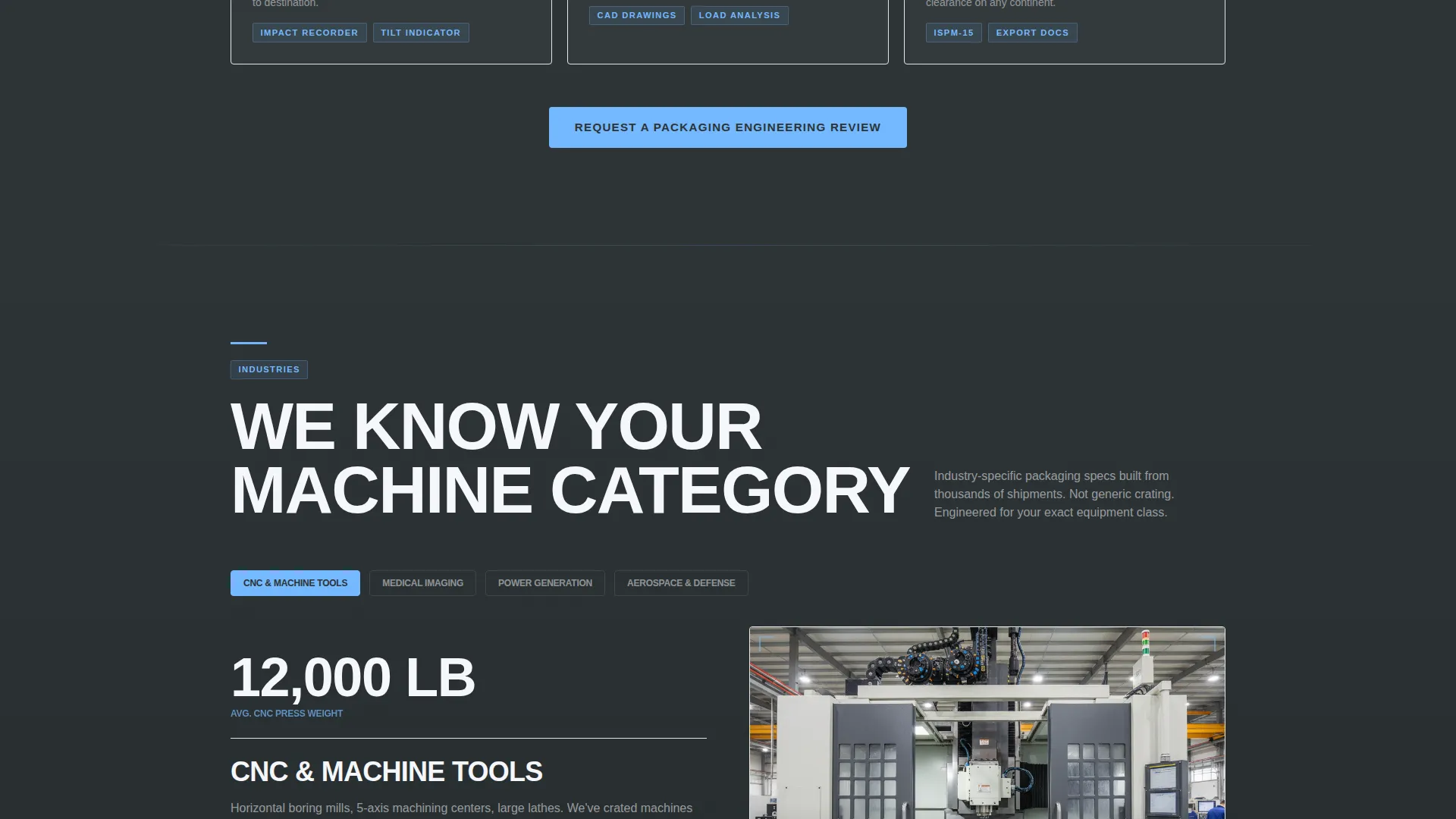 Precision Heavyequipment | Free Website Template | Rocket