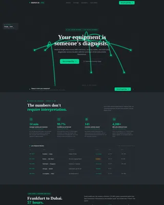 Precision Medicalfreight | Free Website Template | Rocket