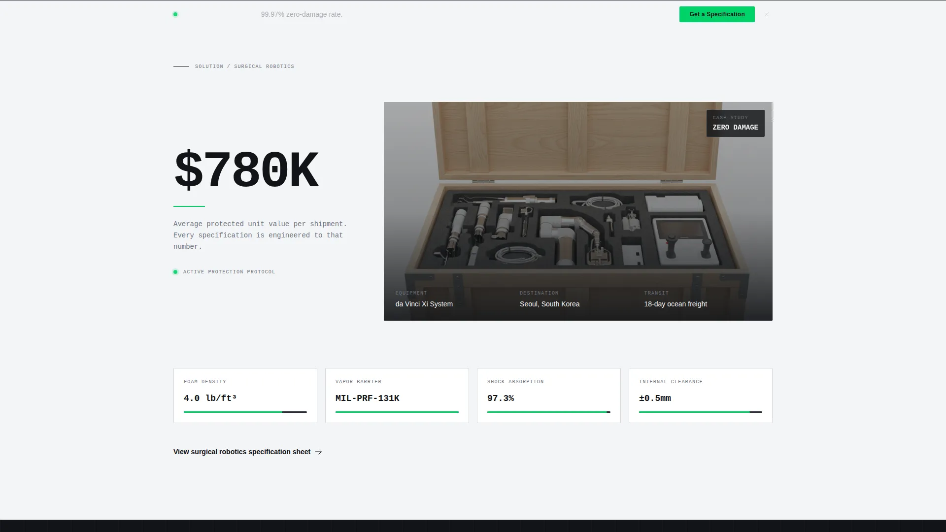 Precision Medicalequipment | Free Website Template | Rocket