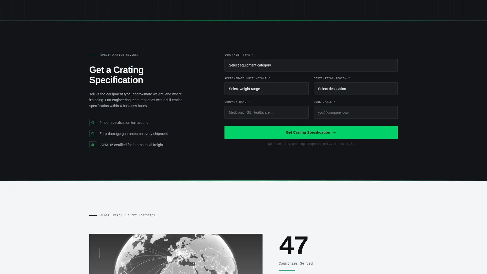 Precision Medicalequipment | Free Website Template | Rocket