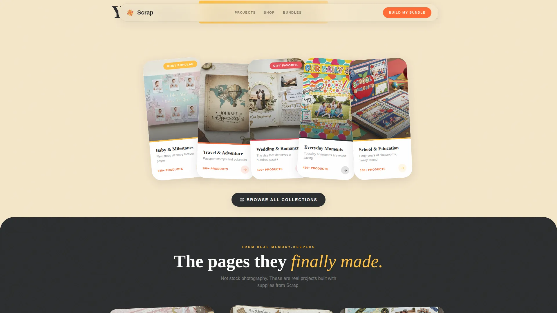 Hobby & Passion Supplies Professional Website Template
