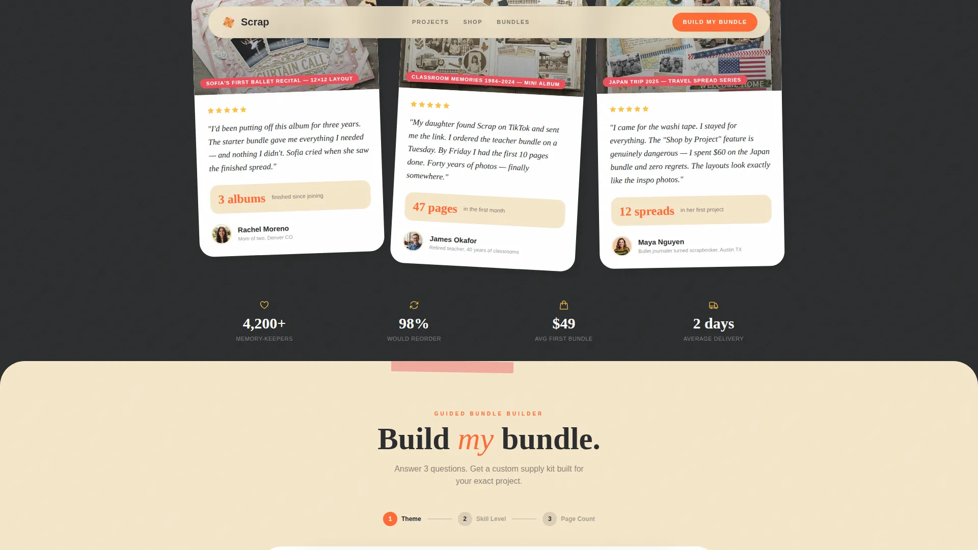 Hobby & Passion Supplies Professional Website Template