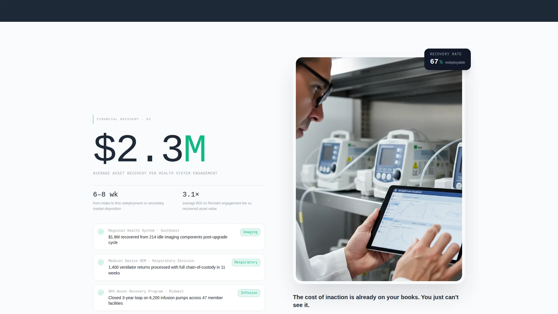 Precision Medicallogistics | Free Website Template | Rocket